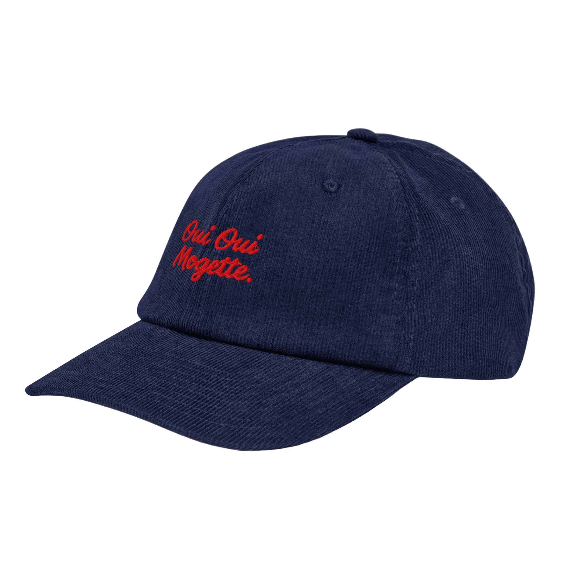 Casquette velours côtelé Oui Oui Mogette – Épicuriens Vendéens