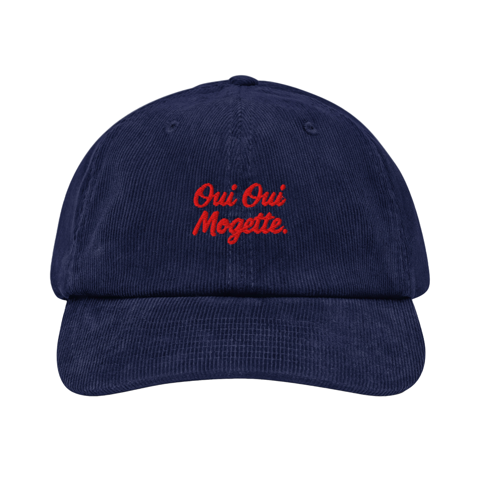 Casquette velours côtelé Oui Oui Mogette – Épicuriens Vendéens