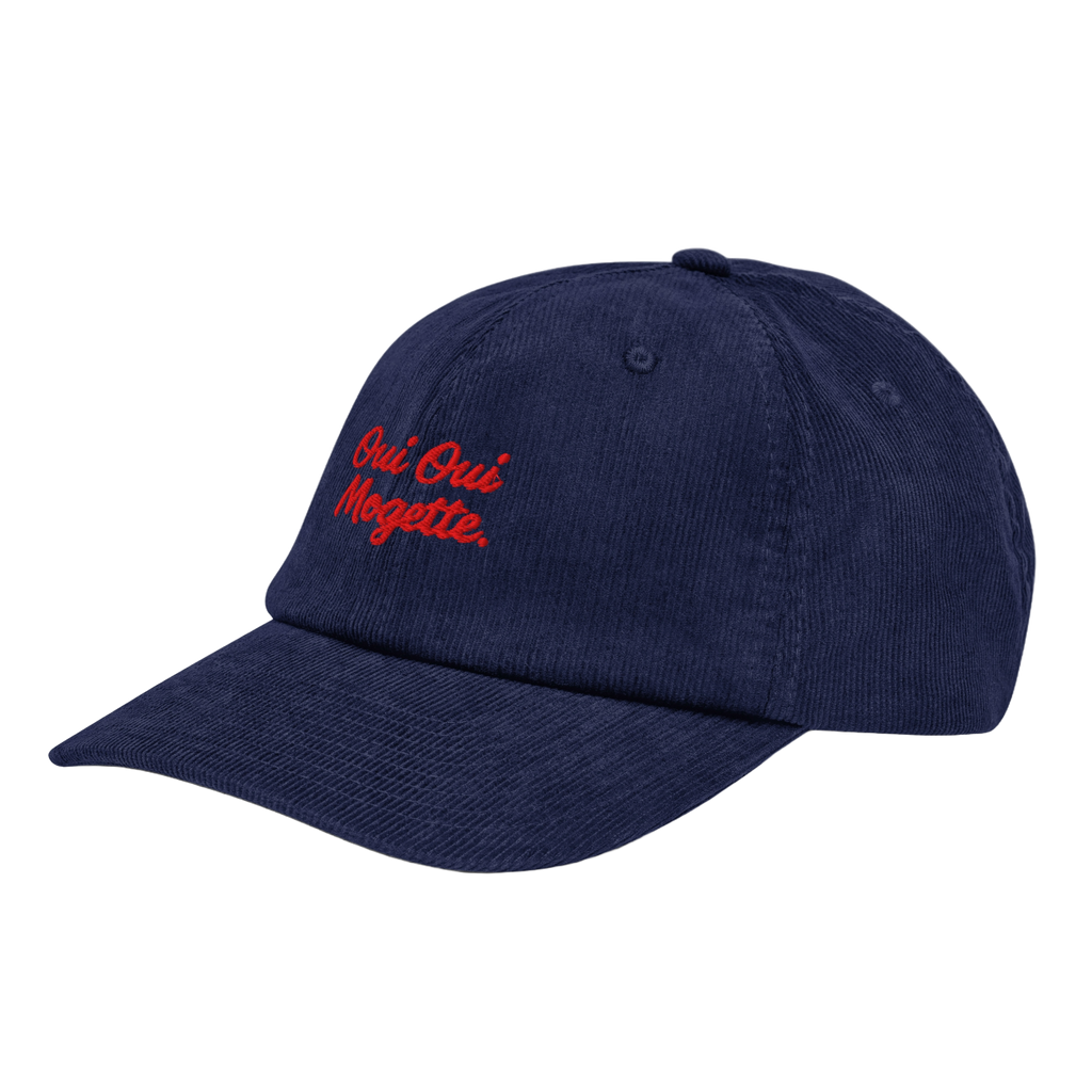 Casquette velours côtelé Oui Oui Mogette – Épicuriens Vendéens