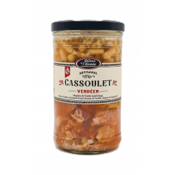 Cassoulet Artisanal au Canard - Délice de l'Arceau (960g)