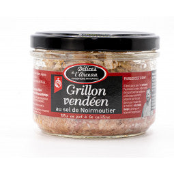 Grillons Vendéens Artisanaux - Délice de l'Arceau (180g)