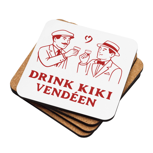 Sous-verre Kiki Vendéen – Épicuriens Vendéens