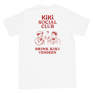 T-shirt Blanc dos – Visuel Kiki Vendéen