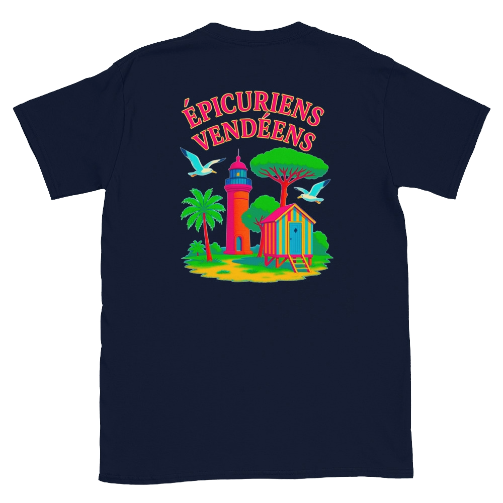 T-shirt Marine dos – Visuel Littoral